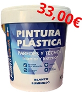 PLASTICO BLANCO LUMINOSO 13 L